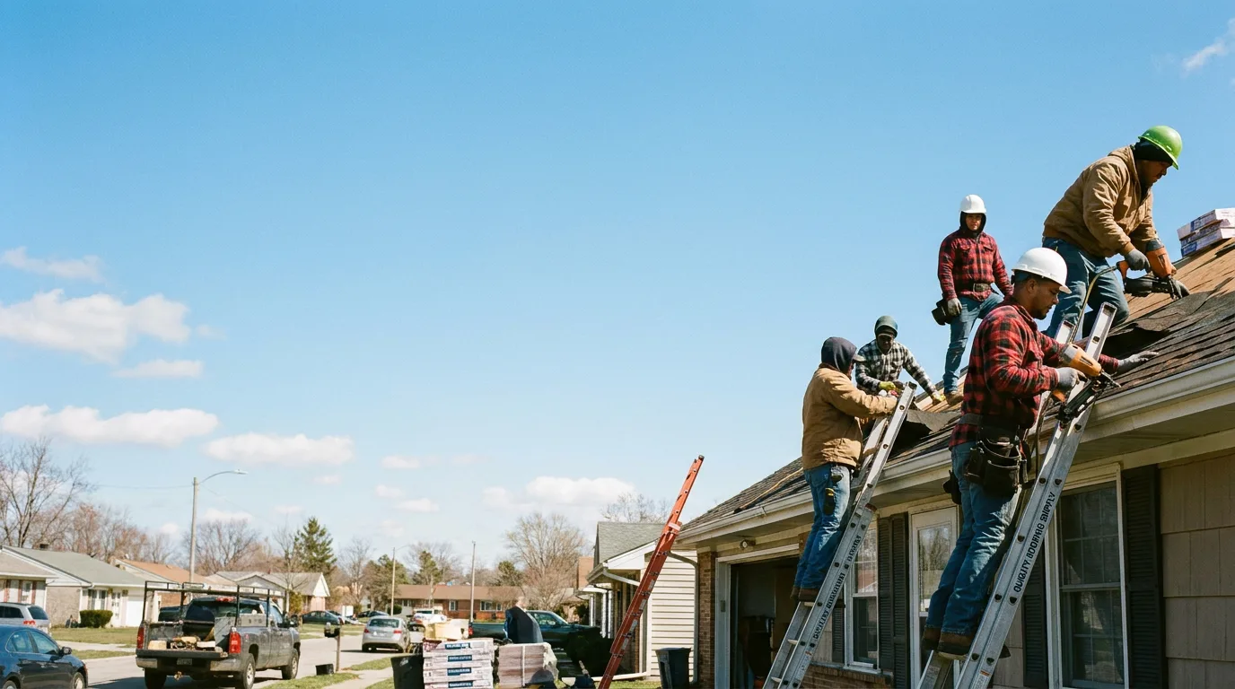 Roofing in New Market, IA near me
